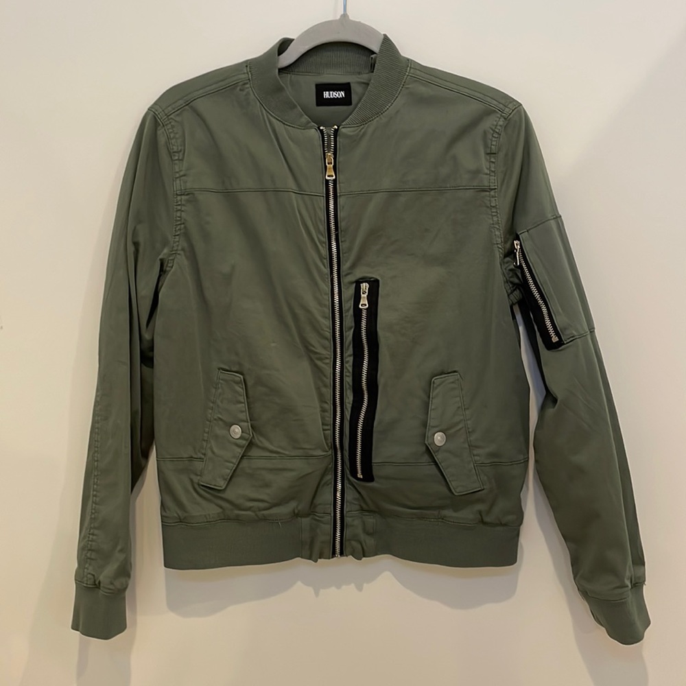 Hudson Olive Green Utility Coat